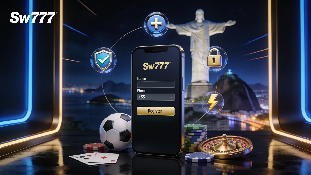 Como Fazer Seu Cadastro na sw777 para jogadores no Brasil